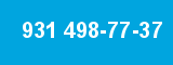 931 498-77-37
